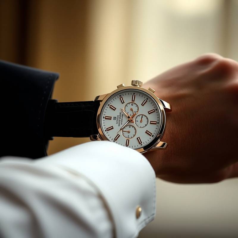 Photographie d'un produit de luxe - montre
